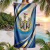 Asciugamano da Spiaggia Calcio Newcastle United Morbido Microfibra Asciugamano Estivo Asciugatura Rapida Assorbente per Spiaggia Piscina Viaggio