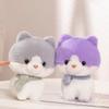 23cm  A Kitten with A Scarf Plush Toys Stuffed Animals Pillow Cat Doll Girlfriend Birthday Gifts