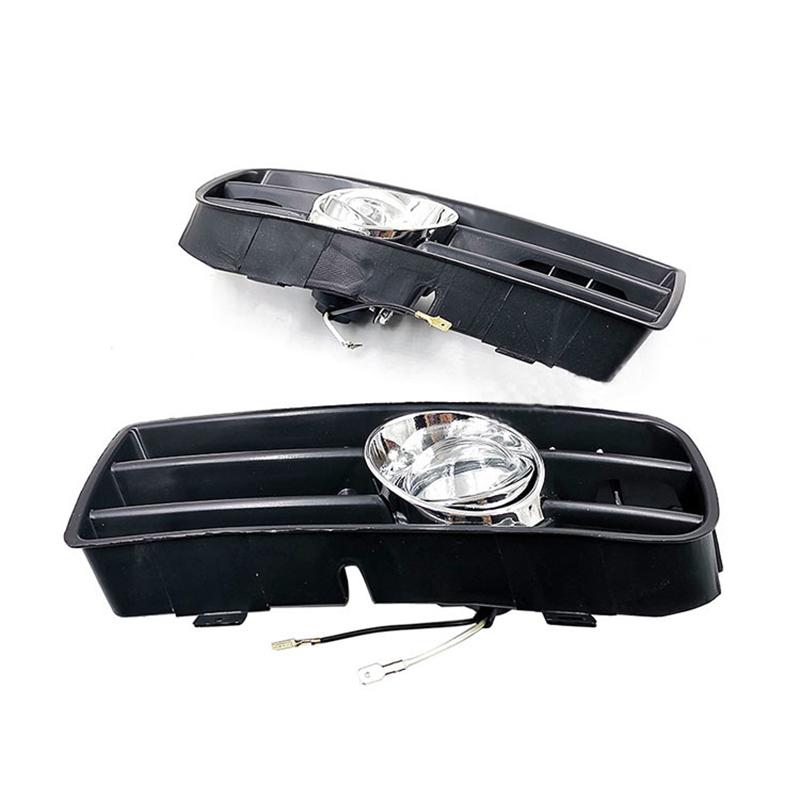 2pcs Auto Front Left Right Bumper Fog Light Lamp Grill with Fog Light Lamp For VW Golf MK4 1998 1999 2000 2001 2002 2003 2004