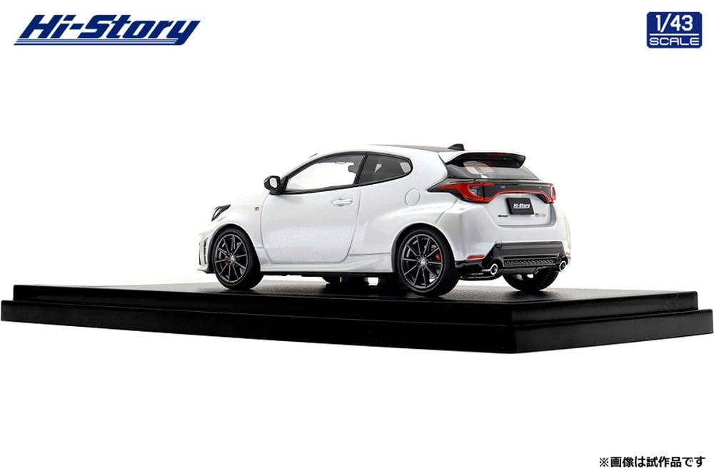 Interallied Hi Story Toyota GR Yaris RZ High performance Platinum White Pearl Mica Finished Model HS574WP 1/43 (2025)
