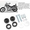 Motorcycle Gas Rubber Mounting Kit, Gas Fuel Mounting Rubber Cushion Kit Compatible with Gs1150 Gs1100 Gs850 Vs800 Gs750 OE: 09320-10071