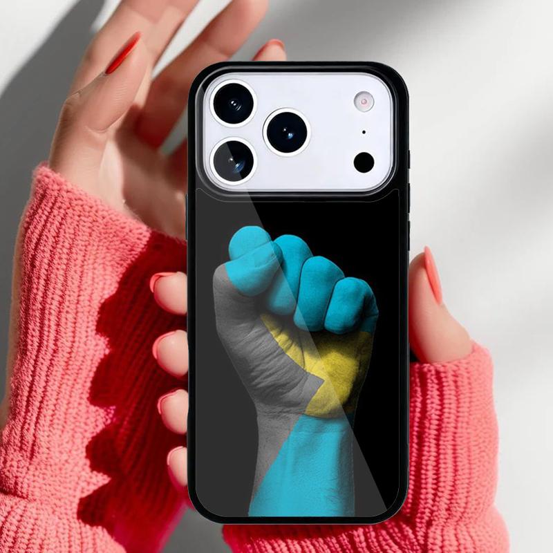 Bahamas Flagge Handyhülle für iPhone 17 16 15 14 13 Pro Max Rückabdeckung für 12 11 Pro Hülle