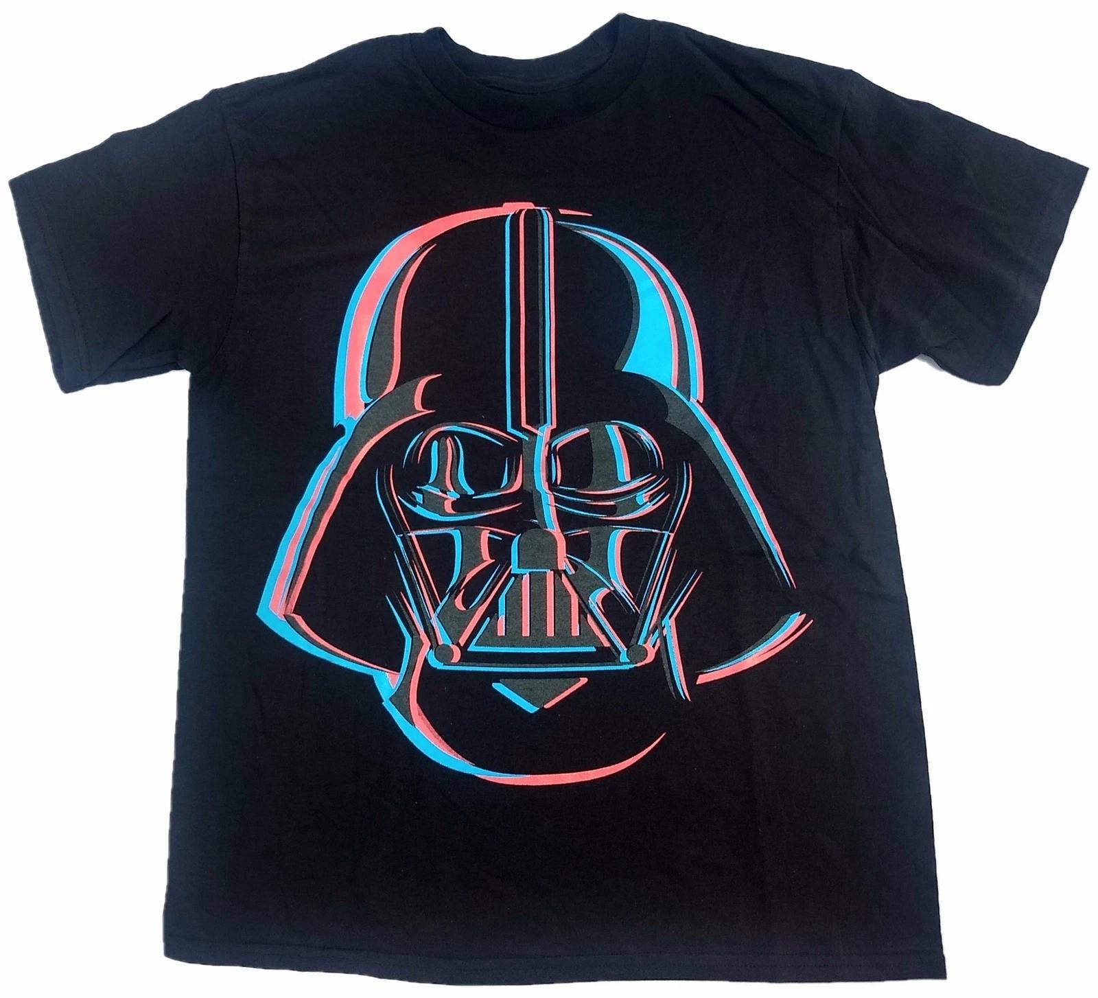 Star Wars Darth Vader Neon Sign Graphic Tee Shirt Boys Black 160