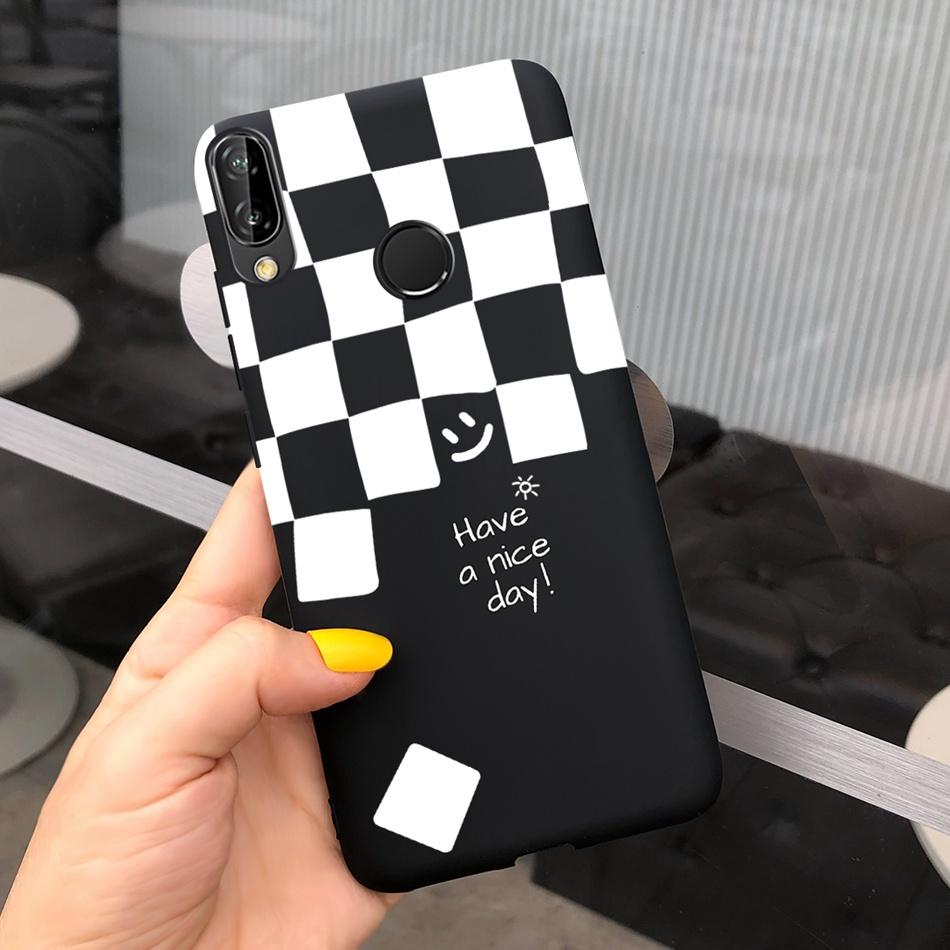 For Huawei P20 Lite Case Nova 3e ANE-LX1 ANE-LX2 Cute Cartoon Candy Color Silicone Phone Cases For Huawei P20lite Soft TPU Cover