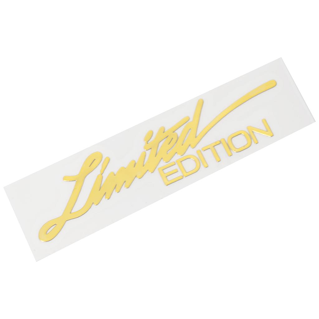 Custom Car Emblem Badge Left Features Easy Installation Rear Front Door Glass Front Quarter Glass Silver Gold Hood