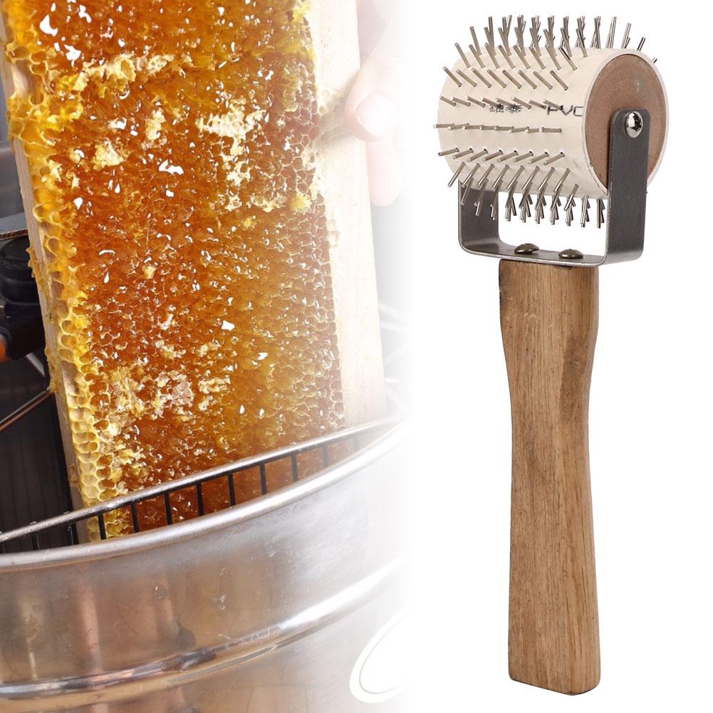 Stainless Steel Roller Type Propolis Collector Honey Extracting Tool Beekeeping Accessories