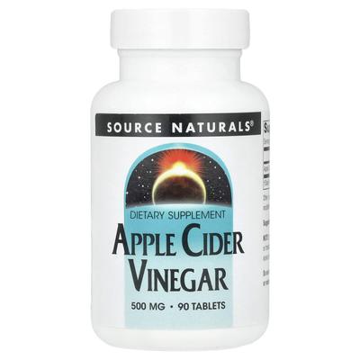 Apple Cider Vinegar, 500Mg, 90 Tablets