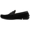 Suede Slip-On Loafers Men Sneakers Dark-Green X4B146XN784K001