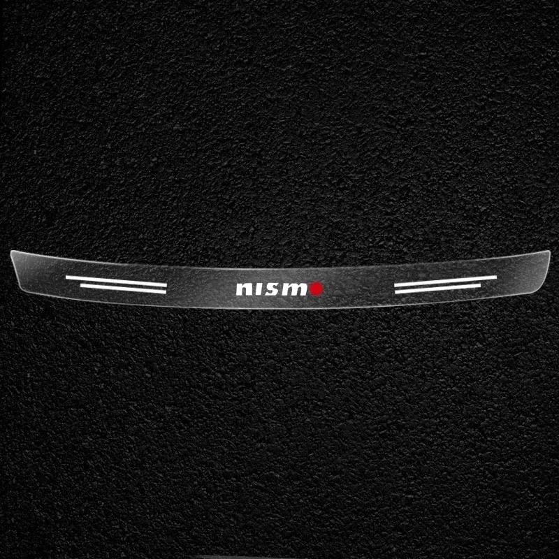 2025 For Nissan Car Transparent Rear Guard Plate Trunk Sticker For Nissan Nismo Note Armada Pulsar Pathfinder X-Trail Qashqai Ca