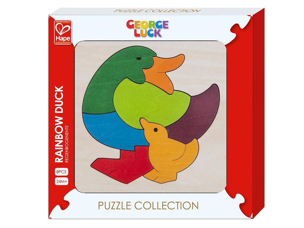 George Luck Puzzle Colorful Puzzle Duck GL6501