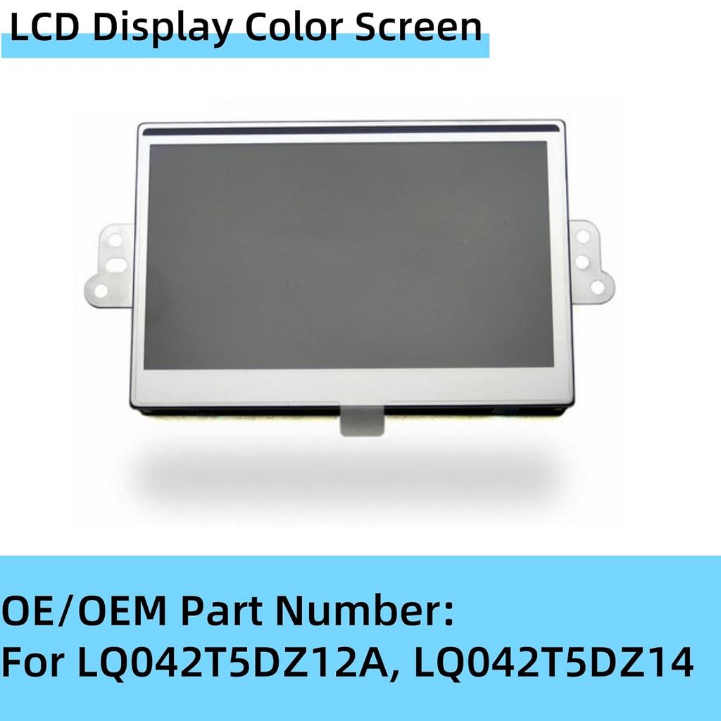 4.2" LCD Display Color Screen Fit for Ford Escape 2014-2016 Focus 2013-2016 140MPH Speedometer Instrument, Replace LQ042T5DZ12A LQ042T5DZ02