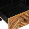 Storage Cabinet in Brown 100 x 33.5 x 46 cm Solid Mango Wood