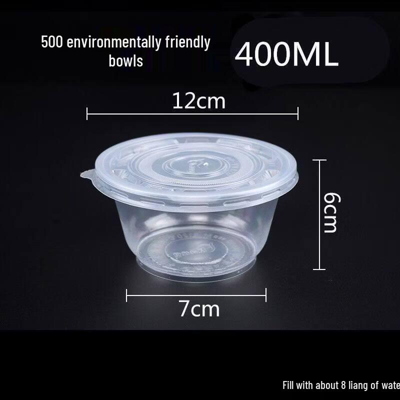 Biaoxing Commercial Transparent Disposable Plastic Bowl