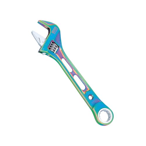SK11 (SK11) SPIDER Gear Wide Adjustable Wrench Rainbow Colored Titanium Wide Mouth Width 30mm SPD-30GMP