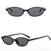 Stylish Unisex Oval Fashion Glasses - Small Frame Fashionable and Versatile Accessory for Everyday Style