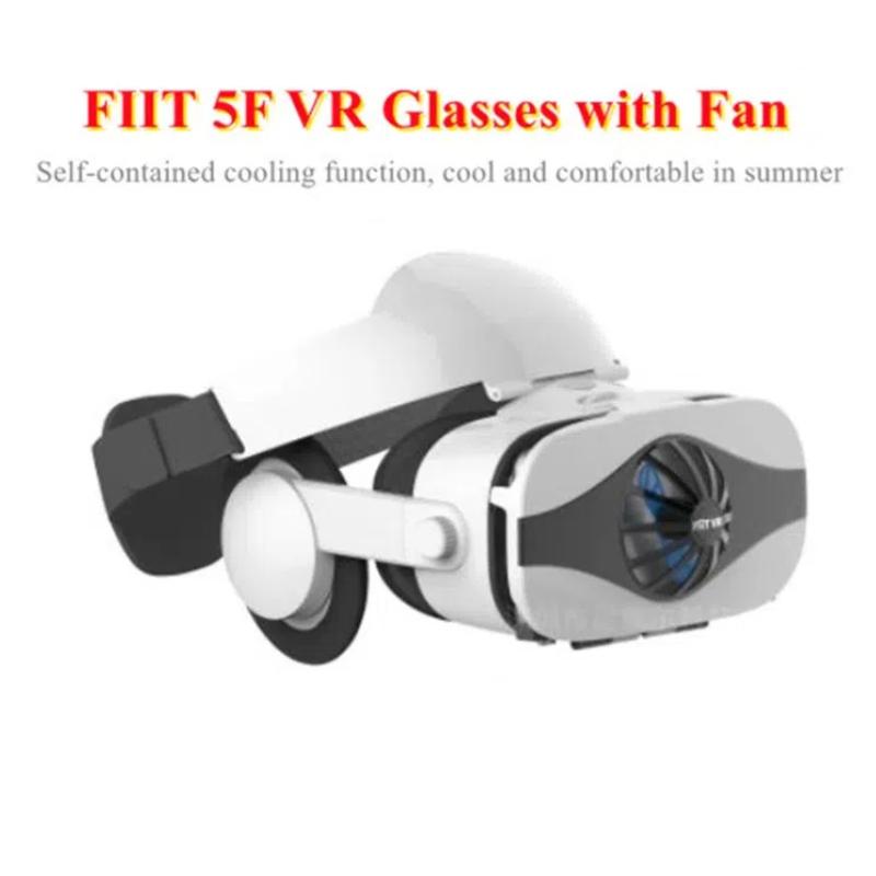 VR Virtual Reality Eye Lens Wearable 3D Glasses Helmet Headphone Version Heat Dissipation Support Game Controller
