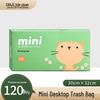 Mini Desktop Trash Bags: Thickened, Boxed, Drawstring - Perfect for Home, Office, or Dorm Use