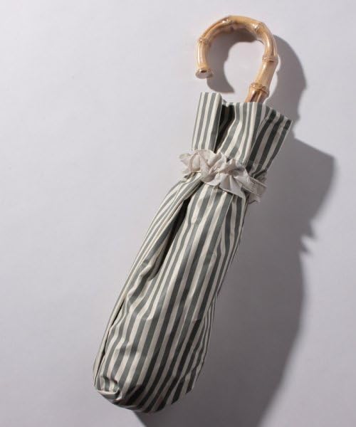 Pink Trick Folding UV Light Ruffle Gray Set Name Umbrella, Two-Tier, Foldable, Lightweight, Sun/Rain/Windproof, 50cm, Protection, 100% Blocking,