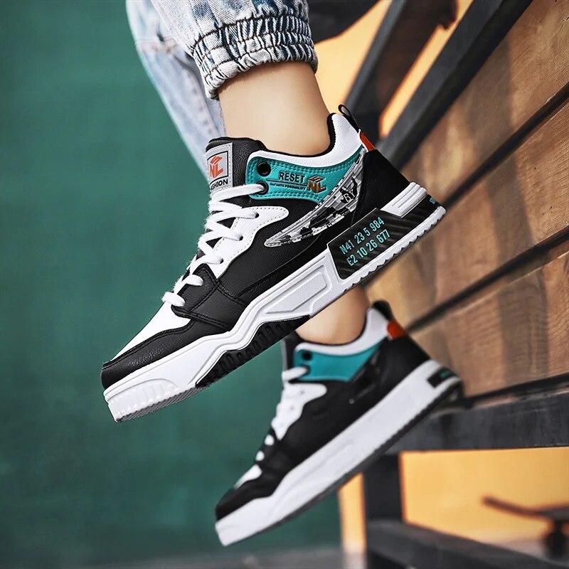 Herenschoenen Nieuwe Ademende Kleine Witte Schoenen Koreaanse Versie Trend Veelzijdige Casual Schoenen Slijtvaste Sneakers Boardschoen
