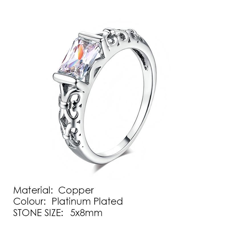 

ZHOUYANG Engagement/Wedding Finger Rings For Women Austrian Cubic Zirconia Rose Gold Color Fashion Brand Jewelry For Women R239 5