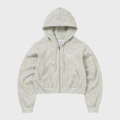 ThIs Is Never That Ol Logo W Zip Up Hoodie Floral Ivory