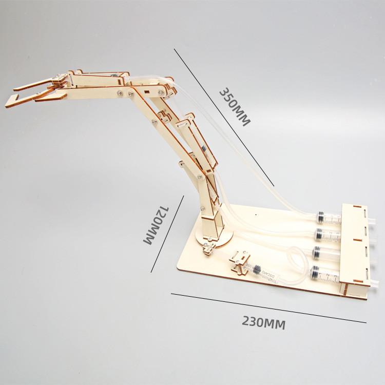 Mechanical Hydraulic Arm Physics Diy Toy For Science Experiments And Educational Use