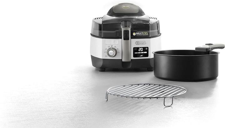 Beztučná fritéza Delonghi Fh1396.Bk 2v1 Airfryer 1400W Multicooker