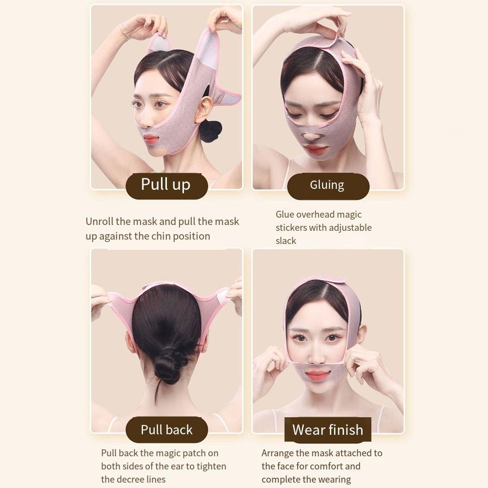 Skin Care Facial Massager Cheek Lift Up Band Facial Slimming Bandage Anti Wrinkle Strap Face Lift