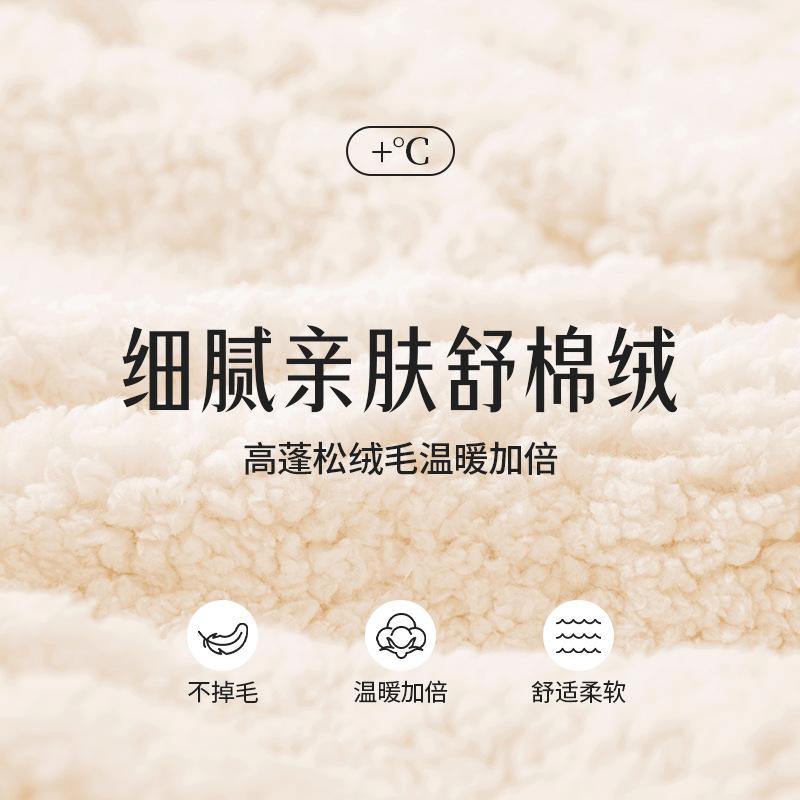 2025 new leather cotton slippers women's autumn and winter warm non-slip simple casual cotton slippers women's autumn and winter