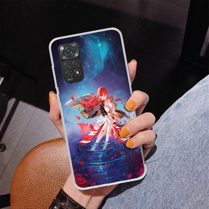 Honkai Star Rail Himeko Phnoe Case for Phnoe Case for Xiaomi Redmi Note 15 14 14S 13 Pro Plus 12 12S 11S 11E 10S 10 11T 5G Uniqu