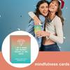 Mindfulness Cards 50X Emotional Support Cards Mindfulness Emotional Support For Girlfriend Teens Kids Women Teenagers Adults