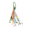 Vibrant Handmade Keychain Weaving Keyring Ornament Decorative Phone Bag Charm for DIY Enthusiasts And Fashion Lovers
