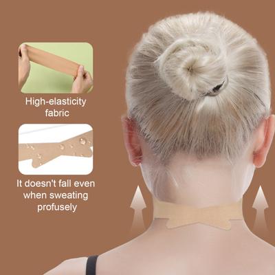 10Pcs Neck Lifting Stickers Invisible Tightening Tapes for Wrinkles Saggy Skin Neckline Remover & Slimmer Anti-Aging Patches