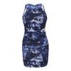 Women Rendering Rhombic Dress Beach Temperamental Sexy Slim Irregular