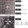 1 Pcs  Satin Head Scarf Silk Like Hair Scarf Stain Bandana Hair Wrap Neck Scarf for Women(Black)