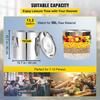 Alcohol Still, 50L Stainless Steel Water Alcohol Distiller W/ Condenser, 13.2Gal Wine Making Boiler W/ Copper Tube, Home Brewing Kit W/ Built-in