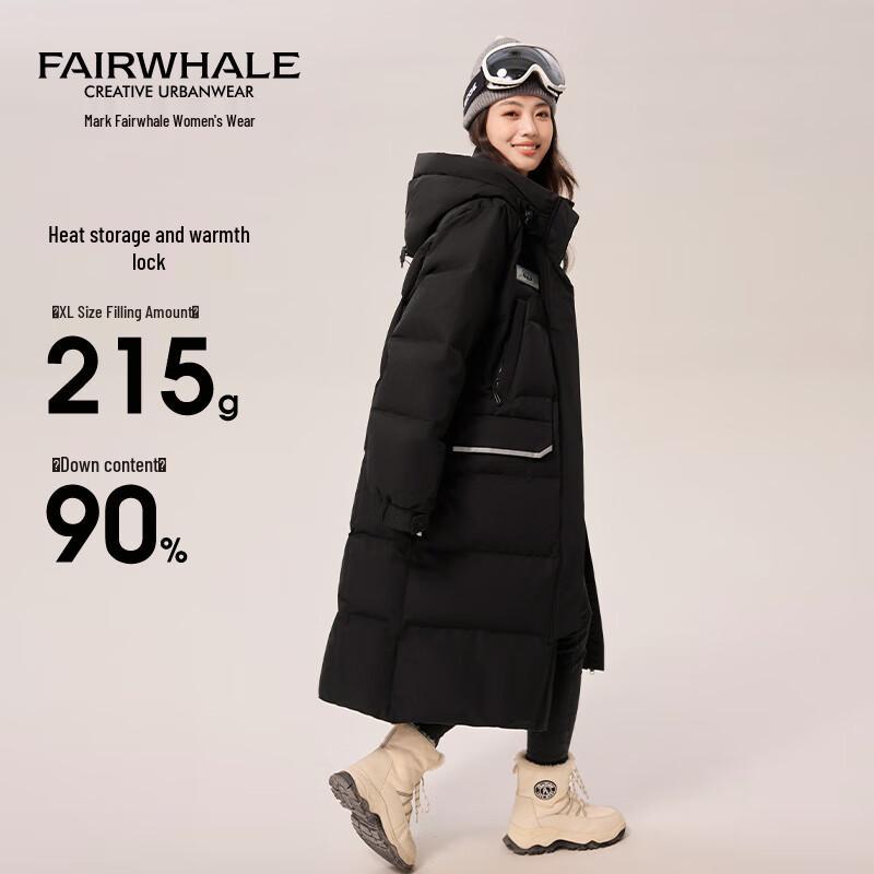 

Женский длинный утолщенный пуховик Mark Fairwhale для работы L