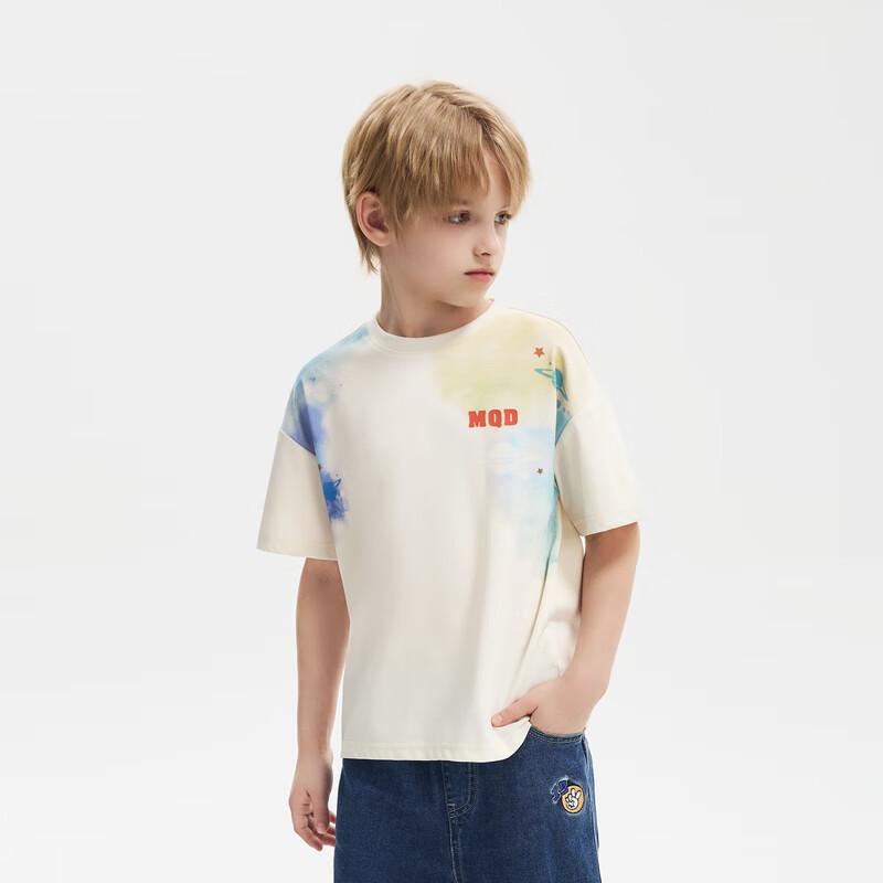 MQD Boys' Art Tie-Dye Short-Sleeve T-Shirt