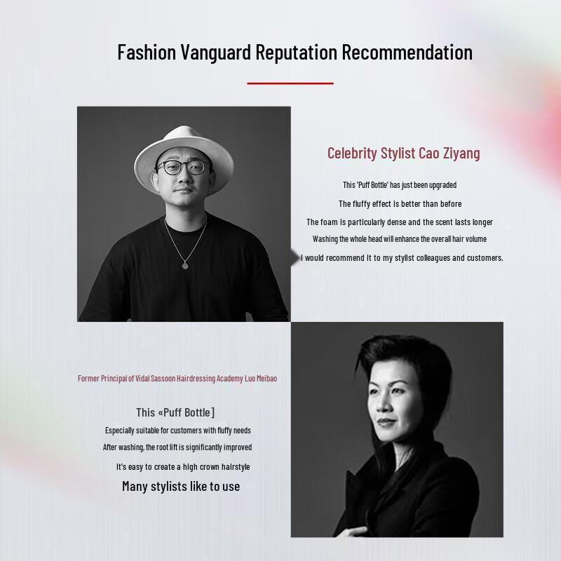 VS Sassoon Pengpeng Bottle Volumizing Silicone-Free Shampoo