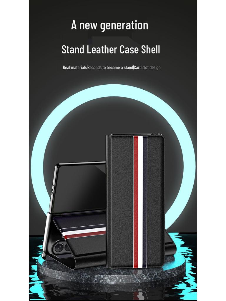 Samsung Z Fold5/Z Fold4 Business Leather Card Slot Case