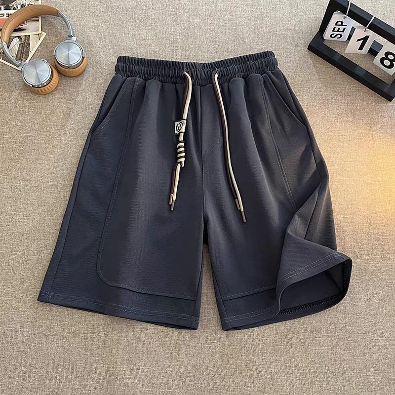 

Мужские повседневные ретро трендовые летние свободные спортивные шорты прямого кроя 3XL серый