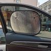 1 Pair Double-sided Bubble Car Film Sun Shield Summer Sunscreen Heat Insulation Sunshade Pad Side
