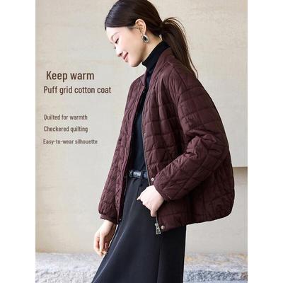 Muhan Yimei Women's 2025 Winter Cloud Puff Short Padded Jacket