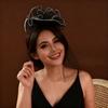 Flower Veil Headwear Fascinator Hat Styling Accessory For Women Elegant Lace Headpiece for Wedding Party Dance Event