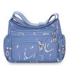 Fashion Multi-compartment Women's Shoulder Bag Nylon Printed Bag Commuter Women's Leisure Large-capacity Messenger Bag Women