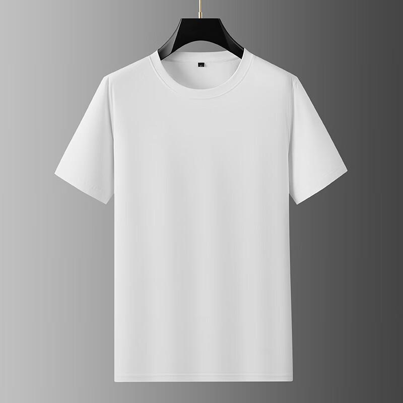 

Dibenze Men s Plus Size Round Neck Cool Touch T-Shirt XL