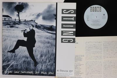 Disque 12 pouces STING If You Love Somebody Set Them Free AMP18052PROMO AM 1985 Japon Rock Occasion