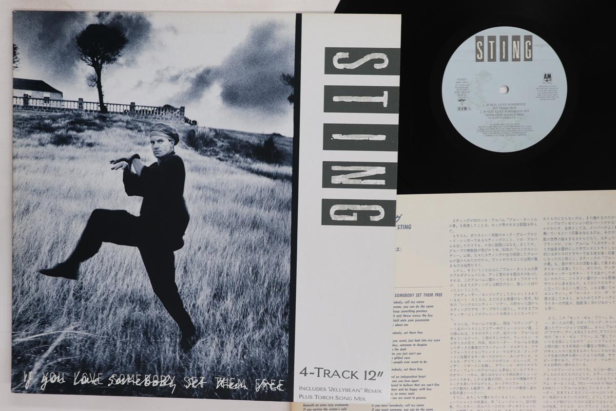 

12inch Record STING If You Love Somebody Set Them Free AMP18052PROMO AM 1985 Japan Rock Used