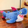 Süßes und entzückendes Haifisch-Stofftier, Weiches Wal-Spielzeug für Ozean-Themen, Beruhigende Baby-Puppe als Geburtstagsgeschenk für Kinder