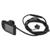 Electric Bike LCD Display with SM Connector ABS Electric Bike Display Meter Bike Conversion Meter for Elctric Bike Scooter
